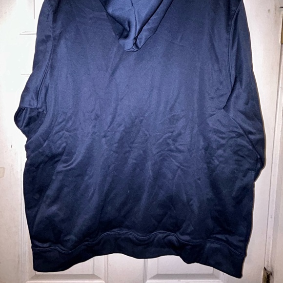 🏈🏟️ University of Michigan Wolverines Marquee Stadium Navy Polyester Hoodie 🏈 - Picture 7 of 14